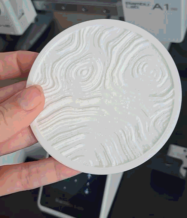 Printed coaster